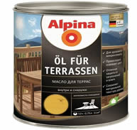Масло для террас - Alpina ÖL Für terrassen
